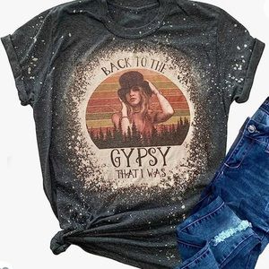 STEVIE NICKS Back to the Gypsy That I Was, Concert Tee Short Size XXL